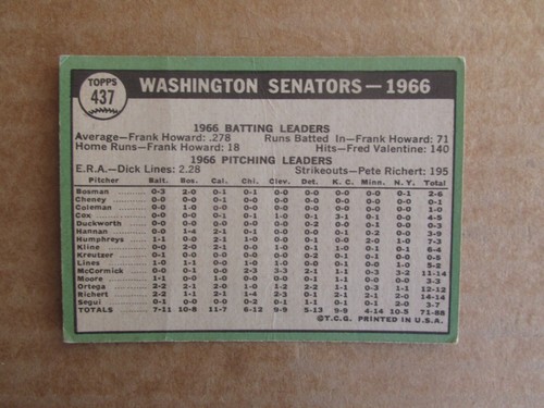 1967 TOPPS BASEBALL CARD SINGLES #266-566 COMPLETE YOUR SET U-PICK UPDATED 10/23 - Bild 233 von 377