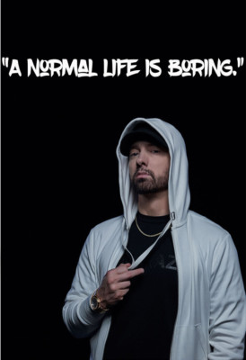 Eminem Poster Musik Konzert Rap Hip Hop Marshall Bruce Mathers III Wandbild A4