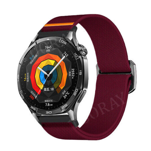 Correa de muñeca con bucle de nailon para Huawei Watch GT 5/5 Pro GT 4/GT 3/GT2 2e 42 46 mm - Imagen 18 de 49