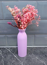 3D Printed Vase - Modern Design - Vase for Faux or Dried Flowers