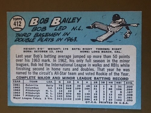 1965 Topps Baseball Singles - Pick Your Card -- 371 to 598 -- High Numbers - Picture 75 of 499