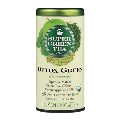 , Tea Detox Green Organic, 36 Count