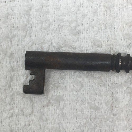 Vintage Hohlfass Skelett Schlüssel verziertes Metall #25 - Bild 2 von 7