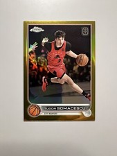 2022-23 Topps Chrome OTE Tudor Somacescu Gold Refractor SP /50