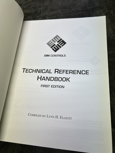 EIM Controls Technical Reference Handbook First Edition - Picture 3 of 5