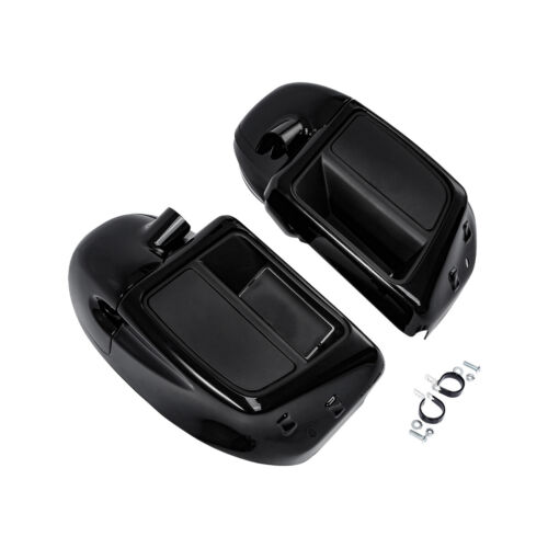 Lower Vented Fairing Speaker Pod & Crash Bar Fit For Harley Road Glide 14-23 - Foto 13 di 15