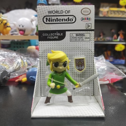 WORLD OF Collectible Action Figures Mario Luigi Link Model statues - Picture 20 of 28