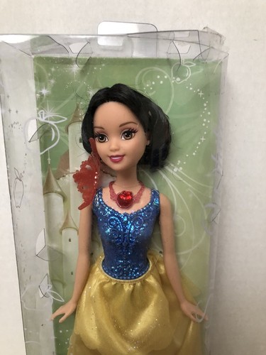 Disney Sparkling Princess Snow White Doll 2012 Mattel New in Box! - Picture 2 of 12