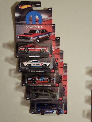 Hot Wheels 2023 Walmart Exclusive Dodge MOPAR Complete Set
