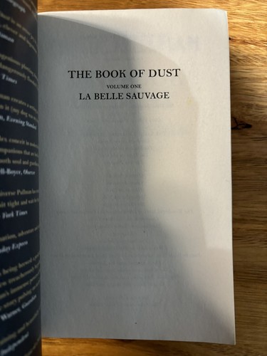 The Book of Dust - La Belle Sauvage Book One Phillip Pullman Paperback - Picture 4 of 5