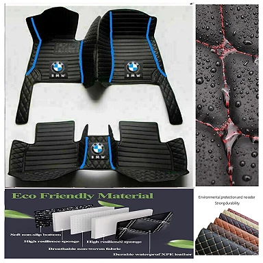 Custom For BMW All Model Car Floor Mats Carpets Waterproof Cargo Liners Handmade - Imagen 33 de 42