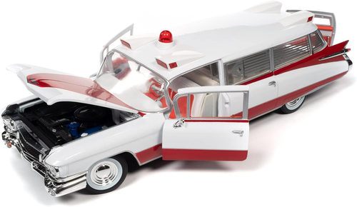 1959 Cadillac Eldorado Ambulance 1:18 Scale Diecast - Picture 4 of 9