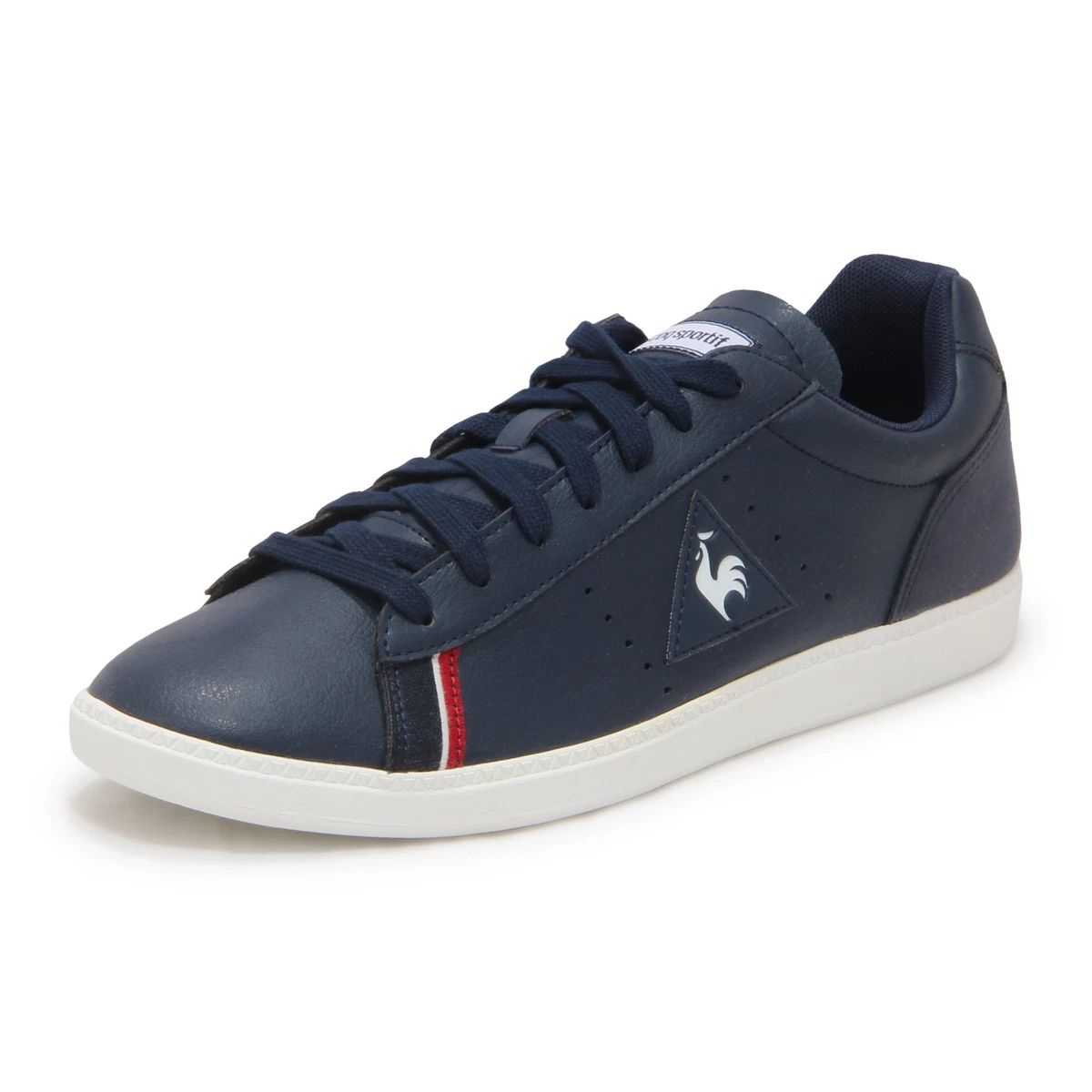 Le Coq Sportif Jazy Sport Dress - Sneaker Uomo In Nylon E Pelle, Suola EVA, Colore Blue/Optical White
