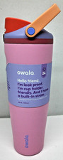 Owala 30oz FreeSip Sway Stainless Steel Tumbler, KickFlip, NO STRAW