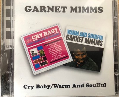 GARNET MIMMS - Cry Baby / Warm & Soulful CD 1995 BGO Exc Cond! 