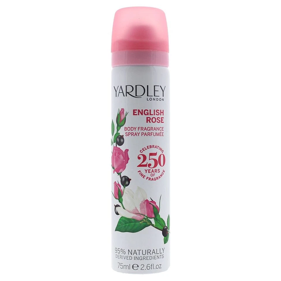 Yardley English Rose Body Spray 75ml For Women - Photo 1/1