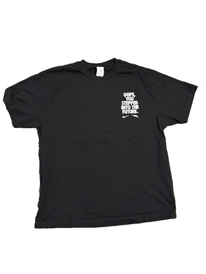 Nike T-shirt sz L new with tags Oops You Stepped Into The Future RTFKT
