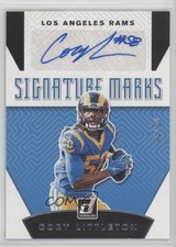 2019 Panini Donruss Signature Marks Blue 43/50 Cory Littleton #SM-24 Auto 0h6w
