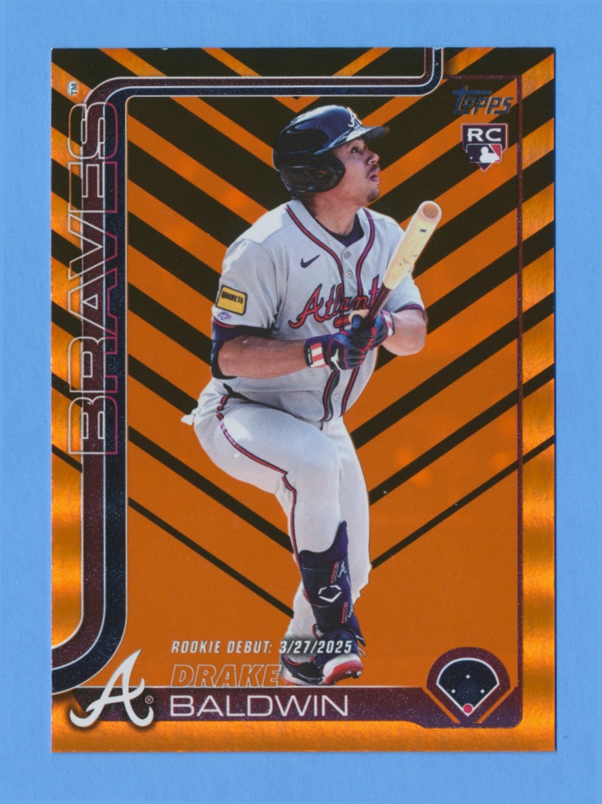 Drake Baldwin - 2025 Topps Update Halloween Holiday RC Rookie Debut Card #US113