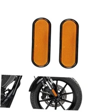 Front Fork Side Reflector Fit For Victory Judge Hammer-S Hard-Ball Vision-Tour 