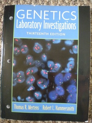 Genetics Laboratory Investigations (13th Edition) - paperback Mertens, Thoma...