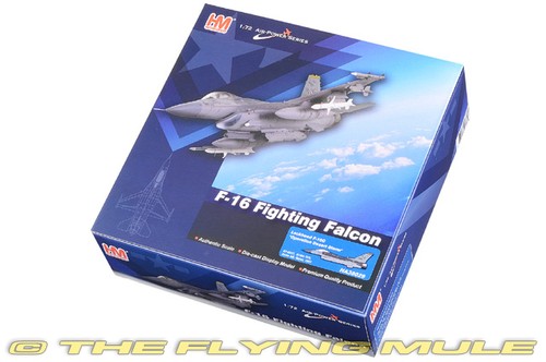 Hobby Master 1:72 F-16C Fighting Falcon USAF 614th TFS Lucky Devils #87-0257 - Picture 8 of 8