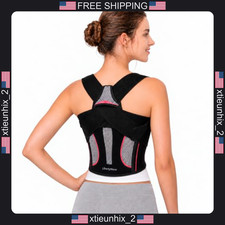 Posture Corrector for Women Adjustable Upper Back Brace Support Belt