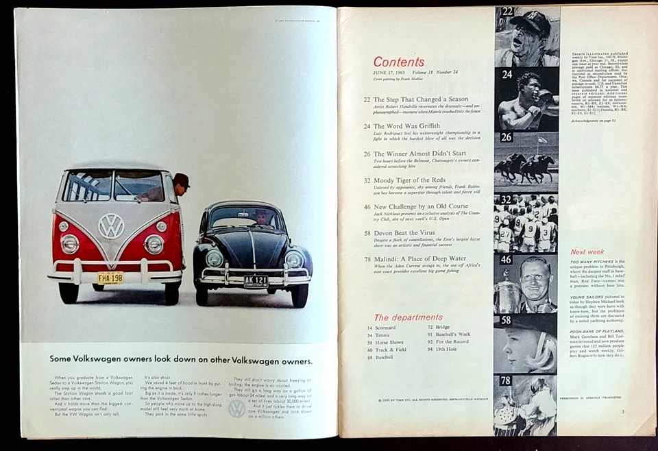 Sports Illustrated Jack Nicklaus Golf U.S. Open Preview June 17 1963 - Image 3 of 3