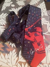 Cal Ripken Jr Necktie “Baltimore” Measures 58 Inches Red Tie/baseball Sports