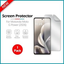 B2G1 FREE LCD Clear HD Screen Phone Protector for Motorola Moto G Power 2026