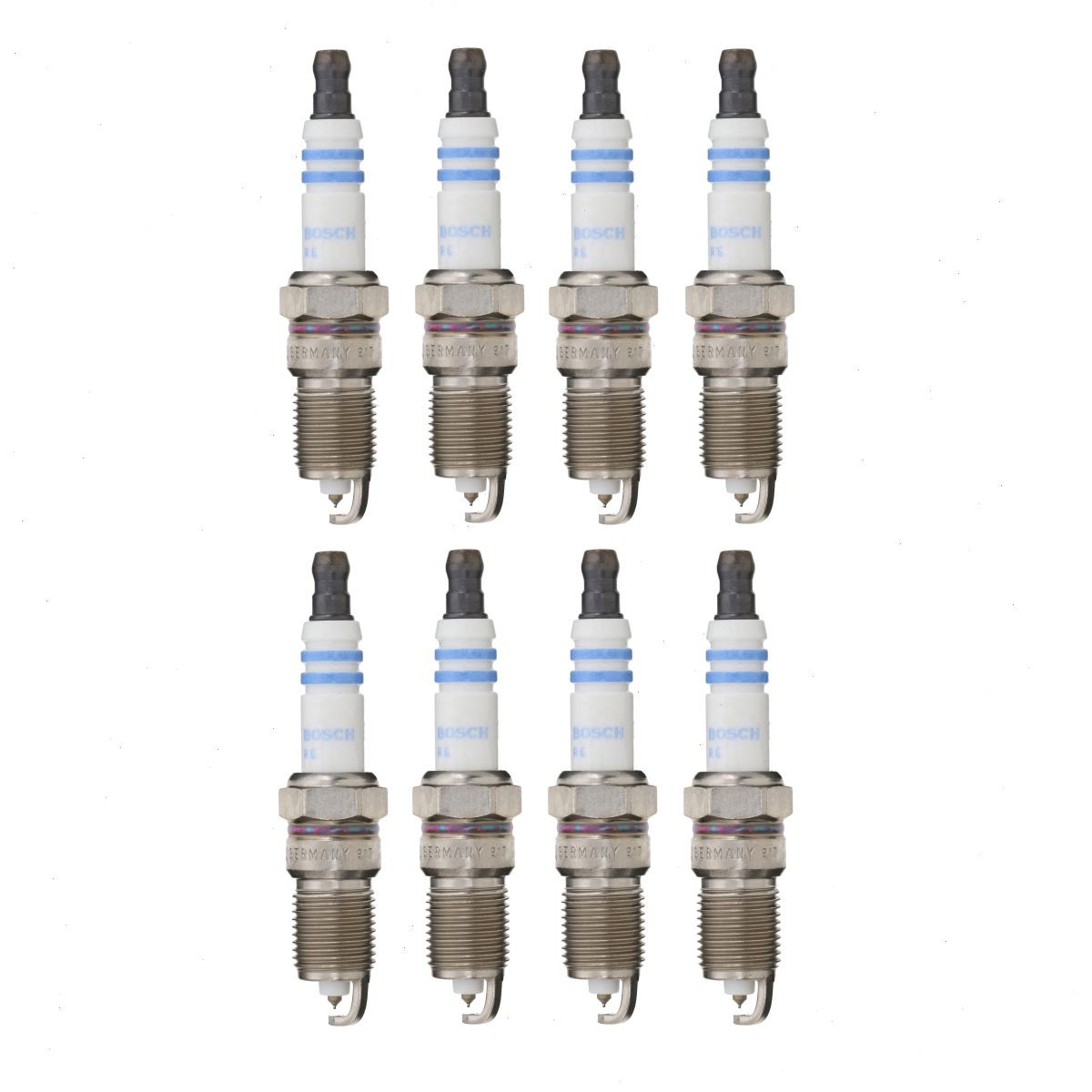 8 pc Bosch Double Iridium Spark Plugs for 2008-2009 Buick LaCrosse 5.3L V8 vl