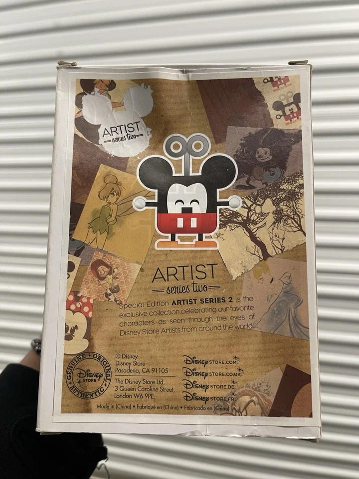 Funko Vinilo Mickey Mouse Figura Cuerda D23 Artista Oficial Serie 2 LE 3000 Foto 3 de 4