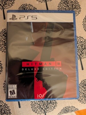 Hitman III (3) Deluxe Edition for Playstation 5 Sealed Brand New PS5