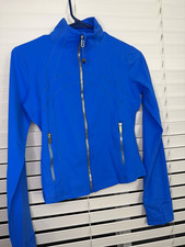 Sets Lululemon Women s Blue 2-Piece Full Zip Mock Neck Jacket Pants Size 6