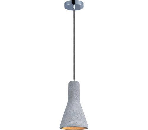 Maxim 12394GYPC Crete Pendant 1-Light LED 7 Total Watts, Polished Chrome