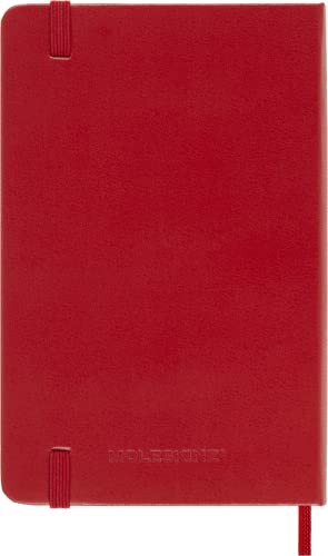 Classic 12 Month 2024 Planner, Hard Cover (3.5" x Pocket Scarlet Red Weekly - Picture 8 of 8