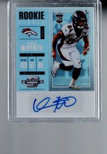 2017 Panini Contenders Optic - Rookie Ticket Autographs #173 Isaiah McKenzie