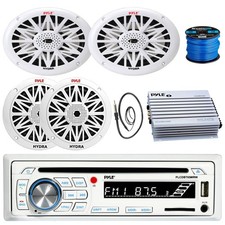 Pyle Bluetooth CD Radio, 2x 6x9" 260W Speakers, 2x 6.5" 200W Speakers, 4CH Amp