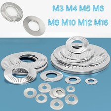 Anti Vibration Wedge Delta Protekt Steel Heico Washers Genuine M3 M4 M5 To M16