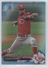 2017 Bowman Draft Chrome Sky Blue Refractor /399 Vladimir Gutierrez #BDC-69 1u0