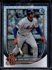 2025 Bowman Chrome Mega Box Juan Soto Mojo Refractor #22 Mets