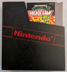 Teenage Mutant Ninja Turtles II 2 The Arcade Game Nintendo NES Cartridge Sleeve