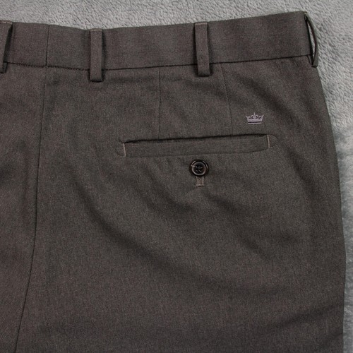 Peter Millar Charlotte Performance Pants Men 36x29 Gray Stretch Golf Trousers - Picture 12 of 18