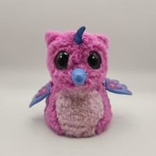 Hatchimals Glittering Garden Owlicorn Shimmering Interactive Pink, Purple  Blue
