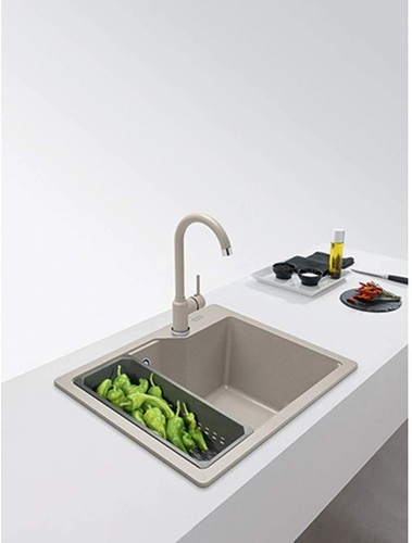 Franke Pola Hazelnut Kichen Sink Mixer Tap Single Lever - Picture 2 of 3