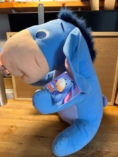 Disney Pooh Babies large Eeyore Teddy soft toy - Fisher Price