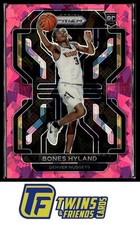 2021-22 Panini Prizm #302 Bones Hyland Pink Ice