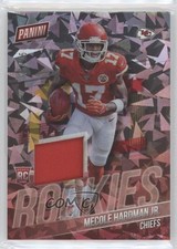 2019 Panini National Convention Cracked Ice Materials 6/25 Mecole Hardman Jr 0a3