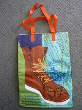 Trader Joe's MINNESOTA Reusable Shopping Grocery Tote Big Boot