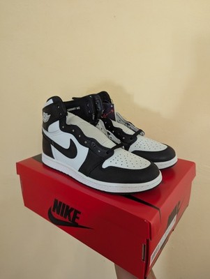 Nike Air Jordan 1 High '85 Black & White, Schwarz & Weiß,  US9, Größe 42,5, Neu